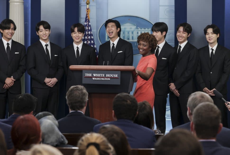 BTS visits the White House 