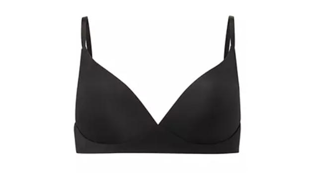 Black Bra 32A Non Wired Gentle Support Teens Non Padded Cotton John Lewis