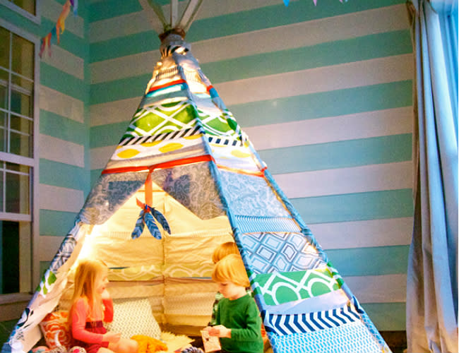 DIY Tipi - No-Sew Craft