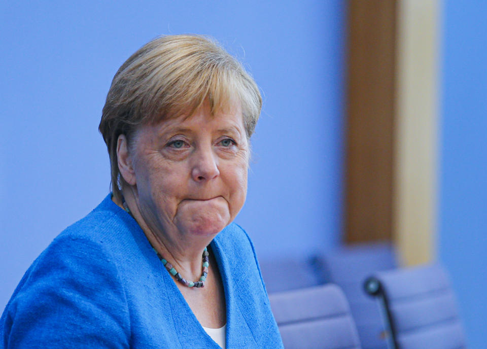 Bundeskanzlerin Angela Merkel. (Bild: Abdulhamid Hosbas/Anadolu Agency via Getty Images)