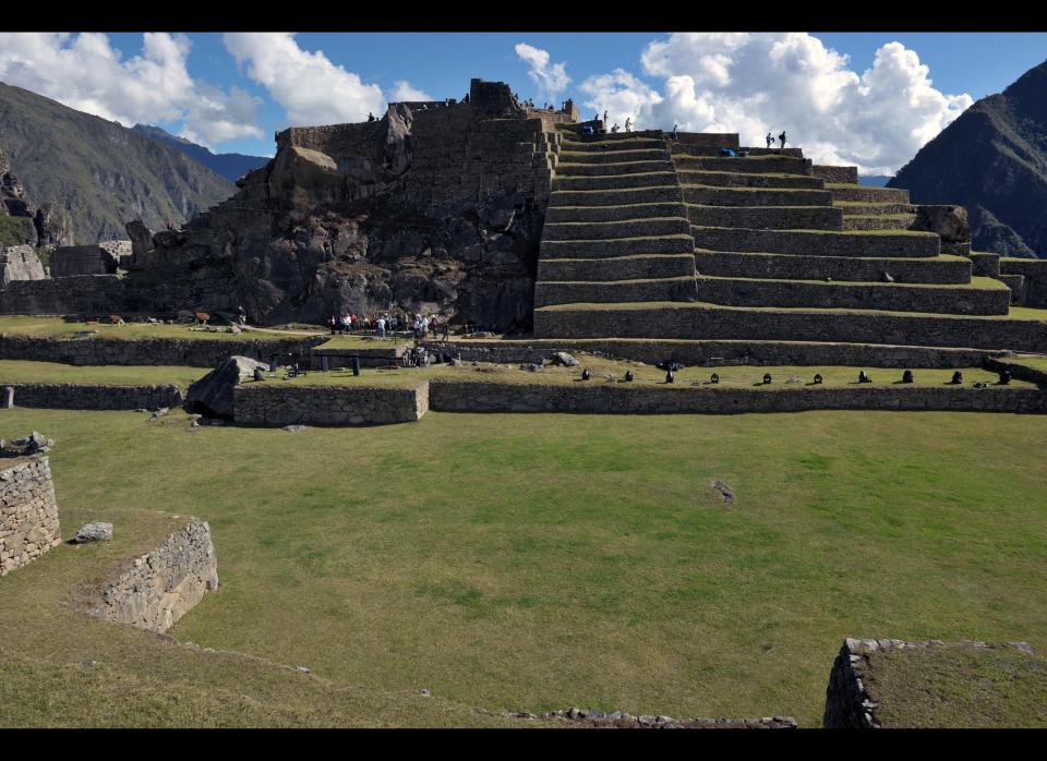 The complex which remained unknown to Spanish conquerors is now visited by up to 250,000 a year. CRIS BOURONCLE/AFP/Getty Images