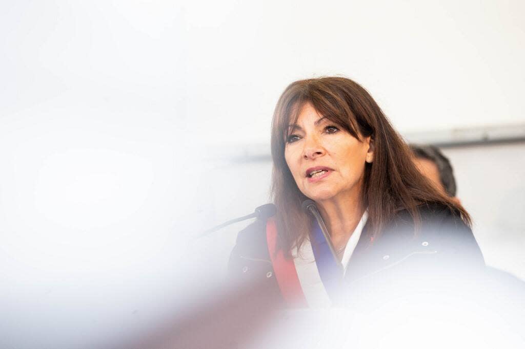 La maire de Paris Anne Hidalgo, à Paris le 2 mai 2024.