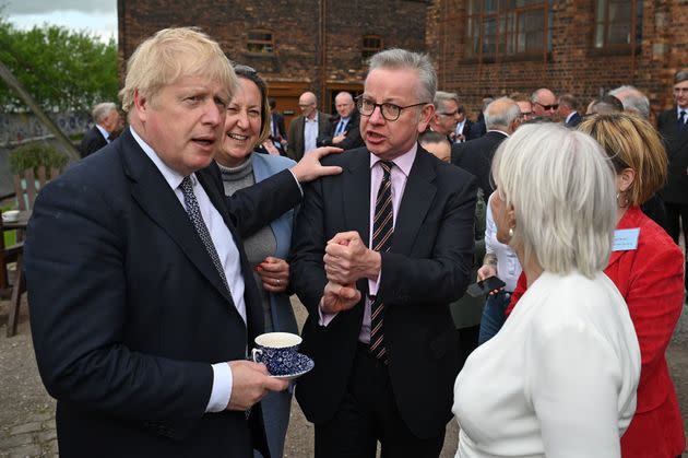 Boris Johnson and Michael Gove in May. (Photo: WPA Pool via Getty Images)