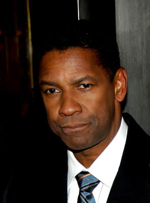 Denzel Washington at the NY premiere of Universal Pictures' Inside Man