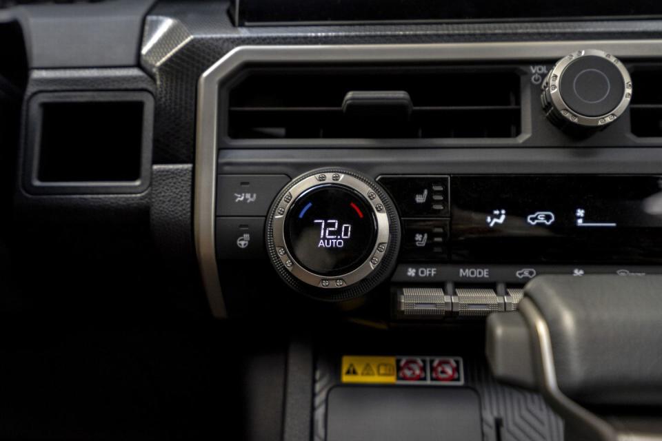 2025 toyota 4runner interior