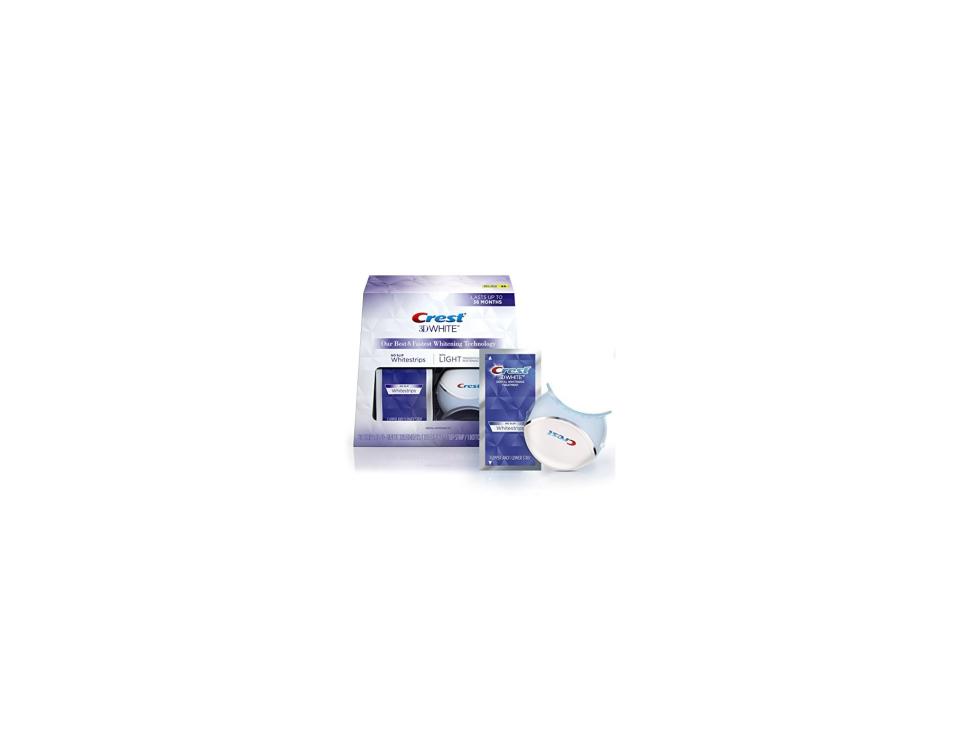 Best home whitening kit: Crest Whitestrips With Light