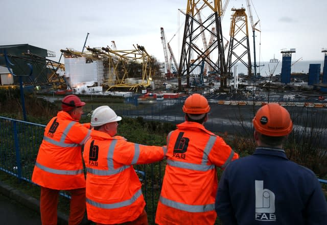 Nicola Sturgeon visit to BiFab