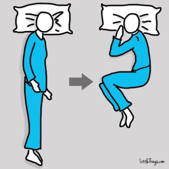 Snoring Solution #1: Change Positions