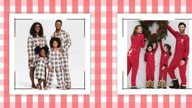 Christmas Family Matching Pajamas Set Tree Print Clothes Winter Outfit -  Yahoo Shopping