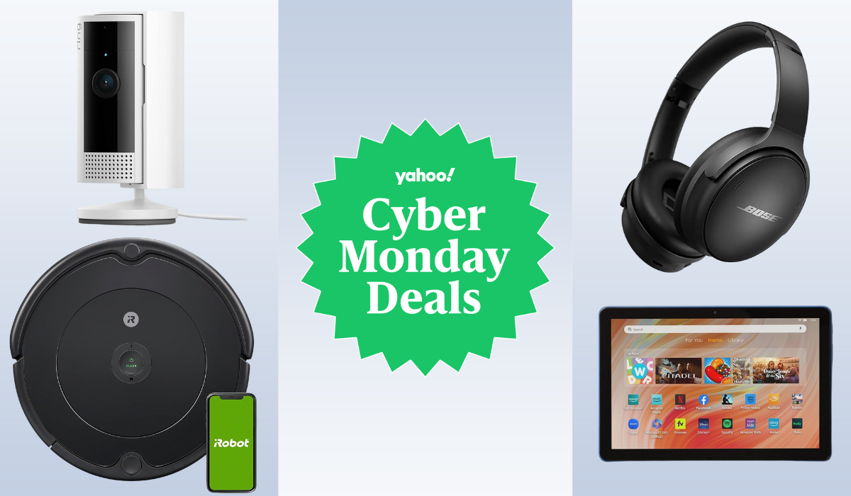 cyber monday deals: ring camera, roomba, bose headphones, fire tablet