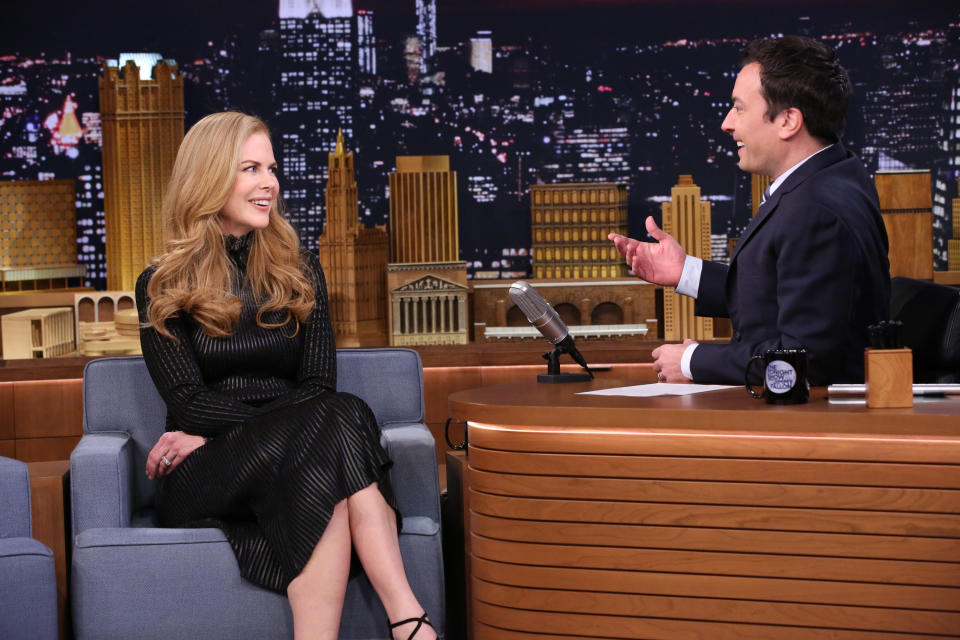 Nicole Kidman & Jimmy Fallon