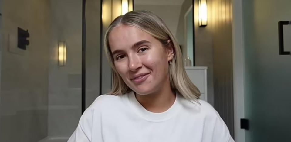 Molly-Mae Hague has revealed she’s six months pregnant (YouTube/MollyMaeHague)