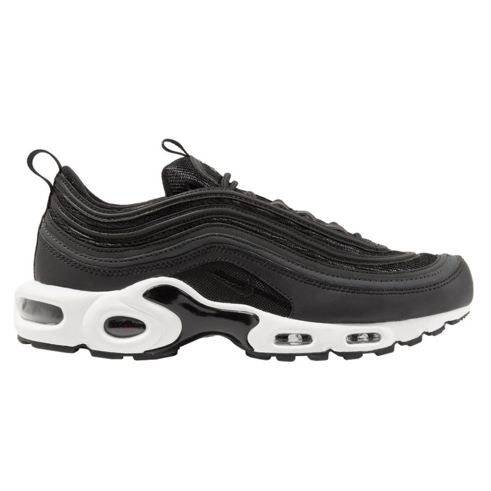 Air Max Plus 97 Leather trimmed mesh sneakers