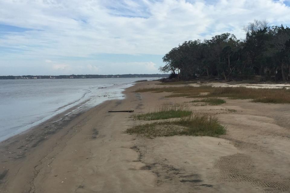 Beautiful beach at Haig Point Daufuskie Island, South Carolina