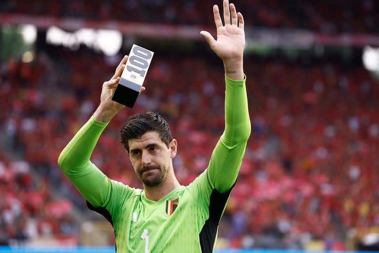 Thibaut Courtois, eje de la polémica en Bélgica: el arquero desmintió las razones que ofreció el seleccionador Domenico Tedesco sobre el abandono de la concentración en Tallín