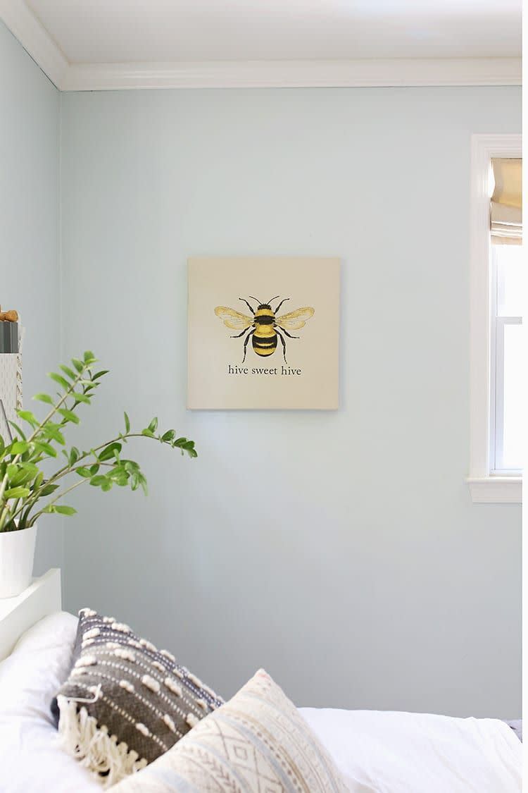 <p>Using a woven panel and a frame you make yourself, there are no embroidery skills needed to craft this <em>bee-</em>utiful wall art. </p><p><strong>Get the tutorial at <a href="https://www.shrimpsaladcircus.com/no-sew-easy-embroidery-wall-art/" rel="nofollow noopener" target="_blank" data-ylk="slk:Shrimp Salad Circus;elm:context_link;itc:0;sec:content-canvas" class="link ">Shrimp Salad Circus</a>.</strong></p><p><a class="link " href="https://www.amazon.com/ARROW-Staple-Heavy-Staples-Remover/dp/B07GBWRZVZ/?tag=syn-yahoo-20&ascsubtag=%5Bartid%7C10050.g.31153820%5Bsrc%7Cyahoo-us" rel="nofollow noopener" target="_blank" data-ylk="slk:SHOP STAPLE GUNS;elm:context_link;itc:0;sec:content-canvas">SHOP STAPLE GUNS</a></p>