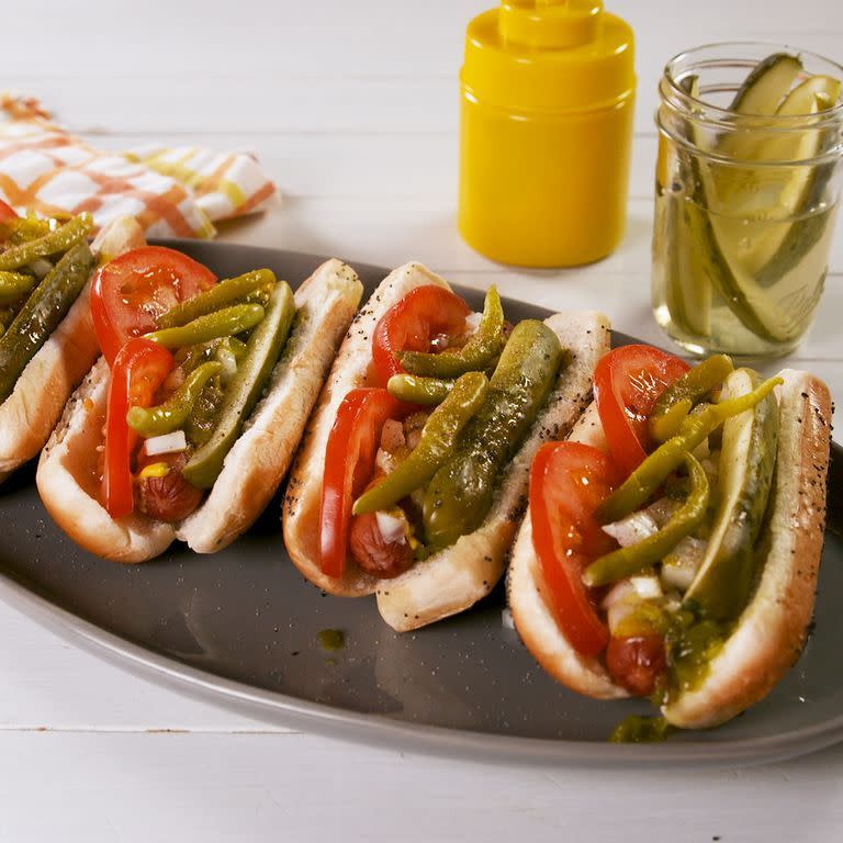 Chicago-Style Hot Dogs