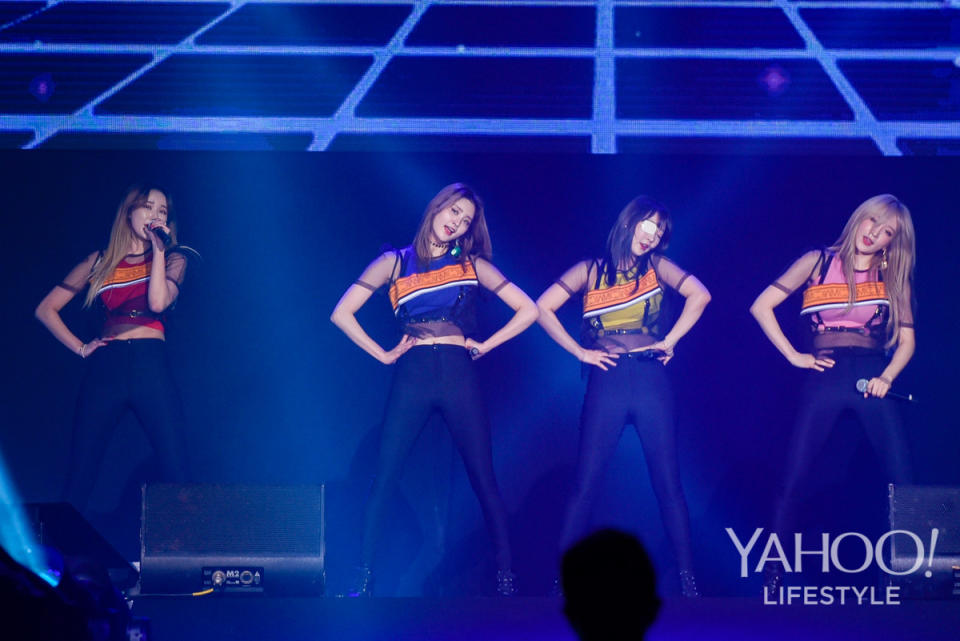 PHOTOS: K-pop groups EXID, JBJ and B1A4 rock crowd at Singapore Indoor Stadium