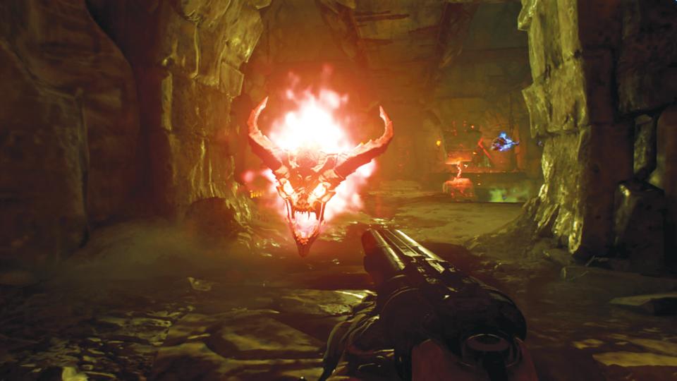 Doom remake gameplay footage