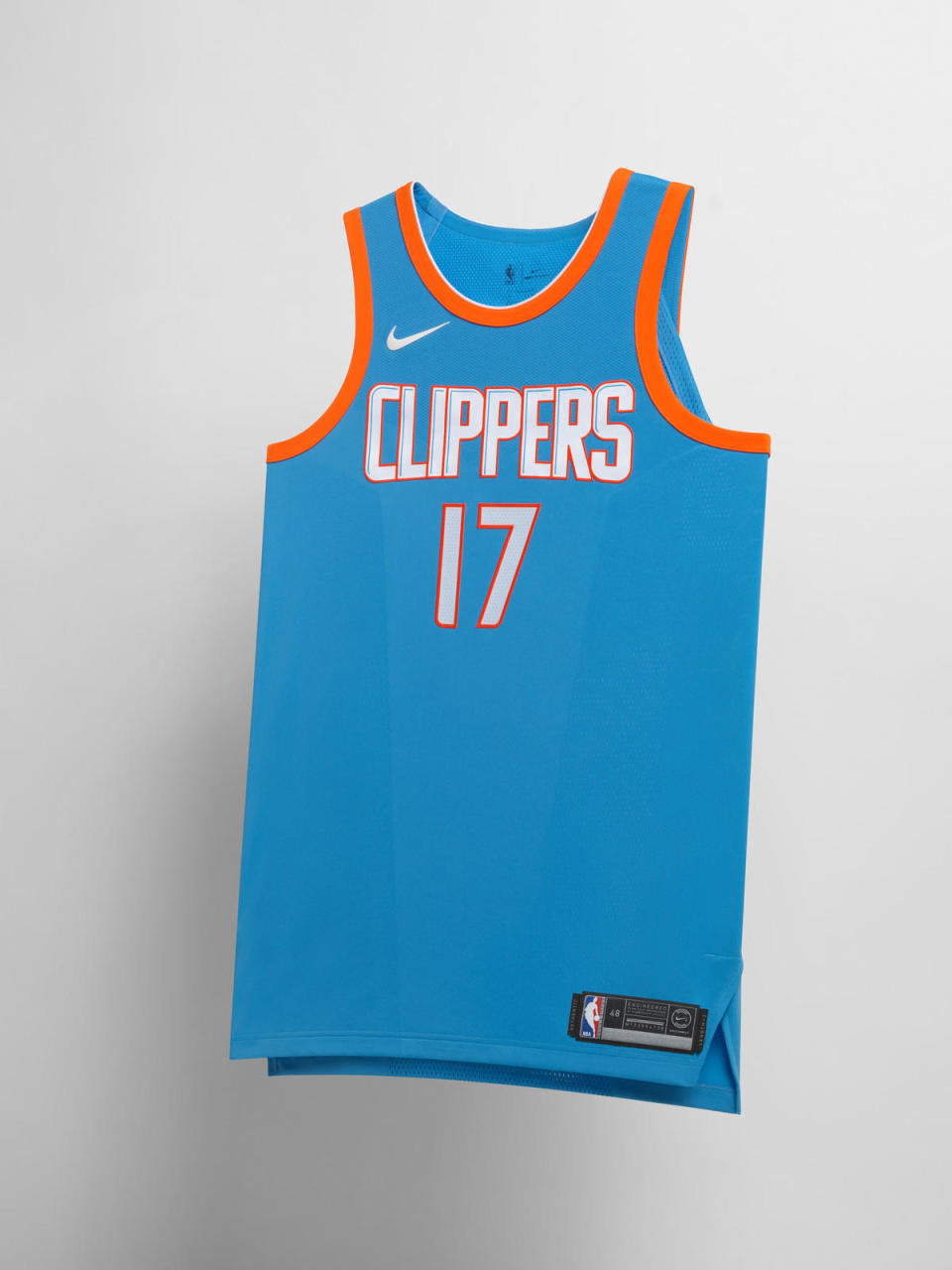 Los Angeles Clippers City uniform. (Nike)