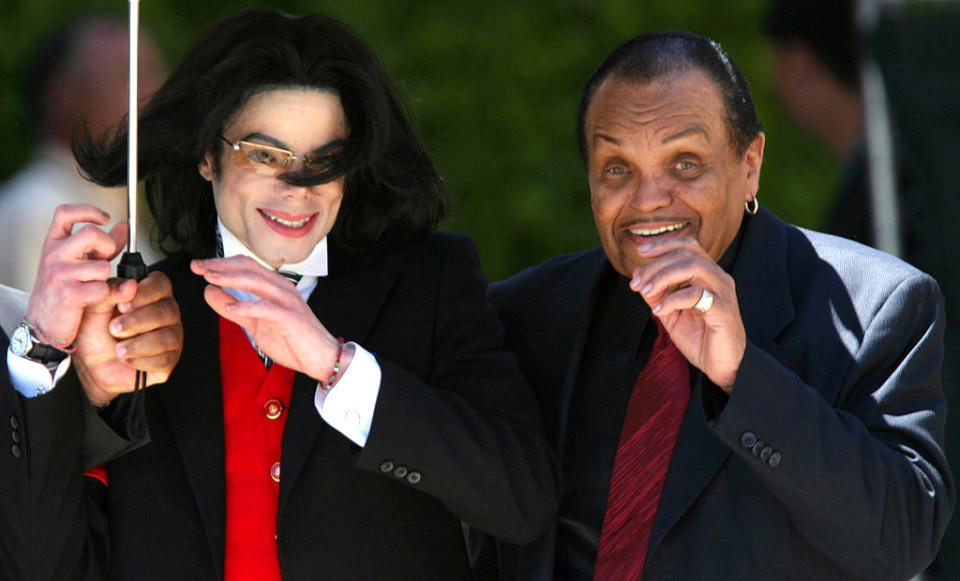 Michael and Joe Jackson