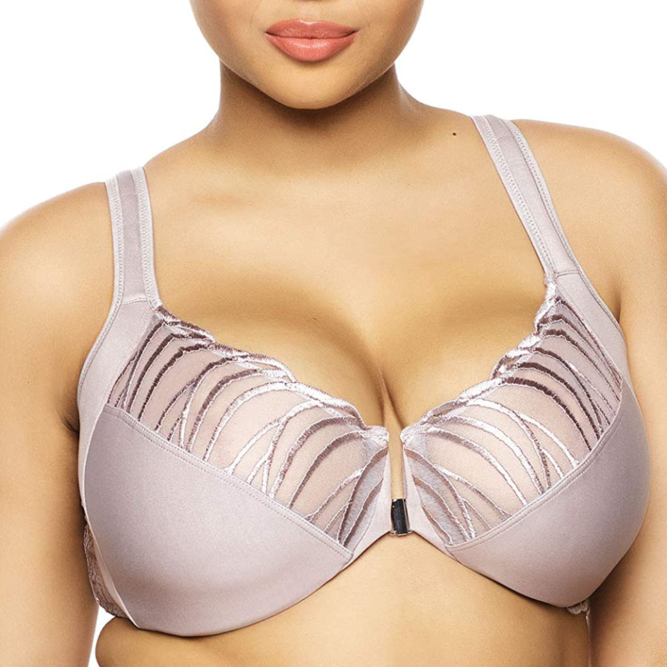 Angie Front Close Minimizer Bra