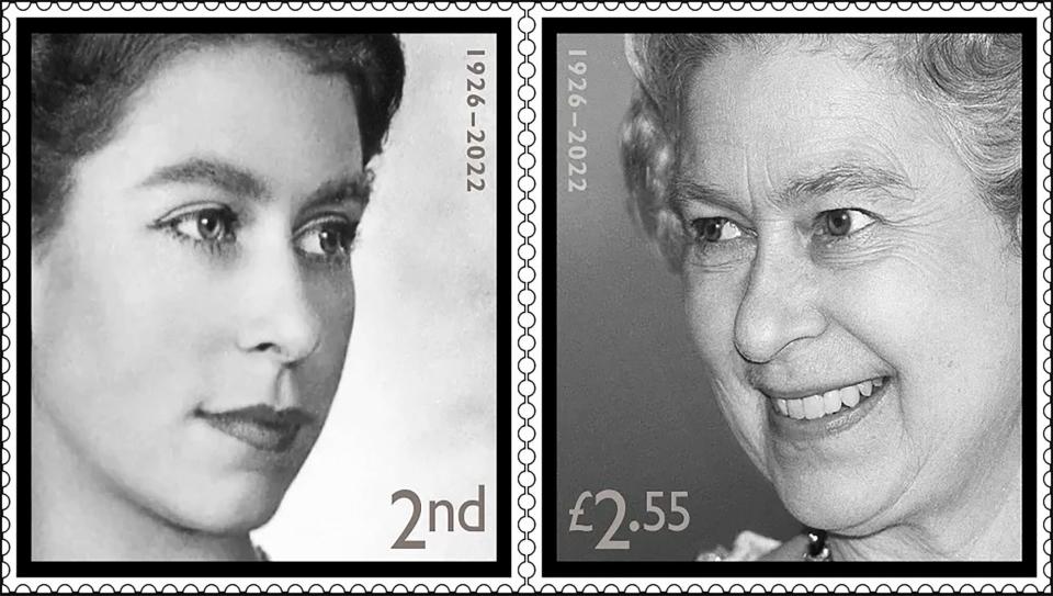 Queen Elizabeth: Royal Mail issues special stamps in memory of monarch.