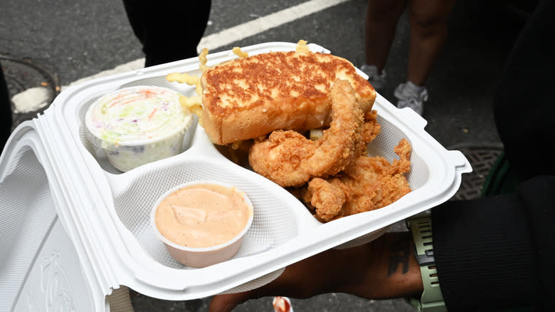 Raising Cane's chicken finger combo