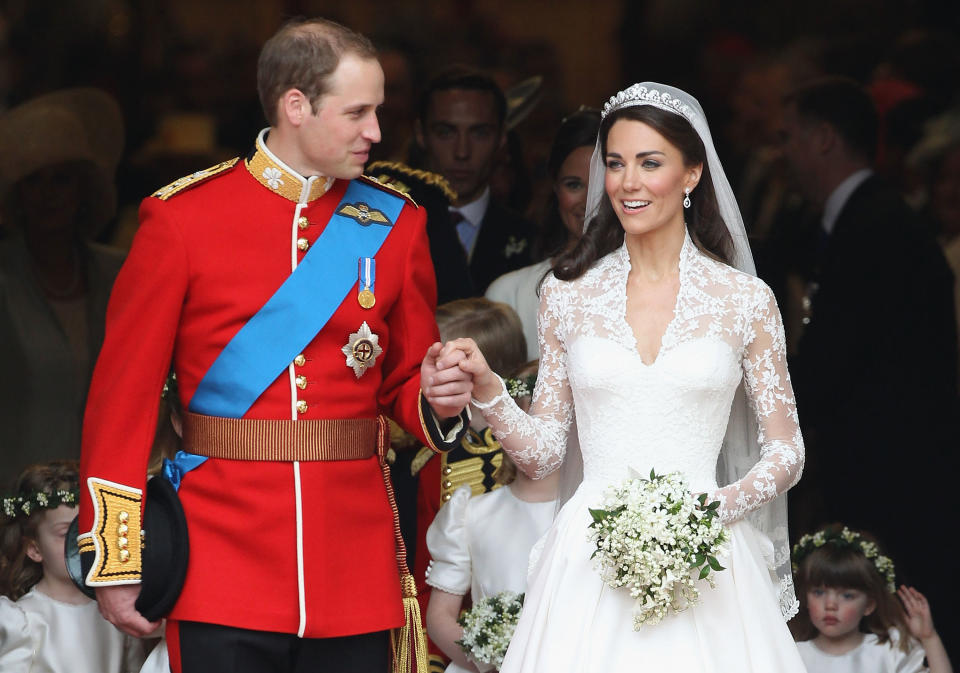 El príncipe Guillermo y Kate Middleton