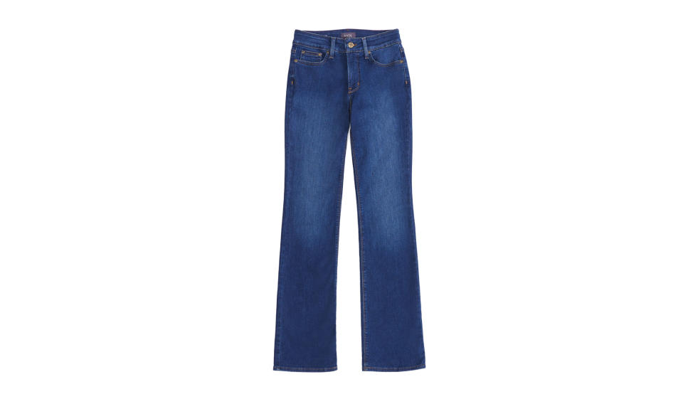 <p>Barbara bootcut in premium denim, $109, <a rel="nofollow noopener" href="http://www.nydj.com/barbara-bootcut-in-premium-denim/d/6253C28075?CategoryId=118&Query=MDNM2044" target="_blank" data-ylk="slk:nydj.com;elm:context_link;itc:0;sec:content-canvas" class="link ">nydj.com</a> </p>