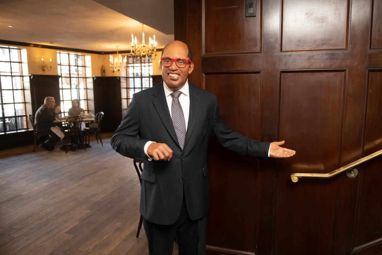 Al Roker is on loan from Madame Tussauds until March 1. (Photo: Noam Galai/Getty Images)