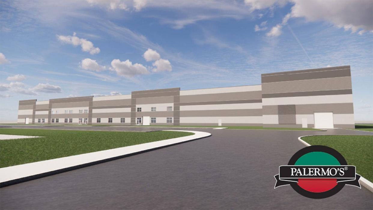 <div>Rendering: New West Milwaukee Palermo's production facility</div>