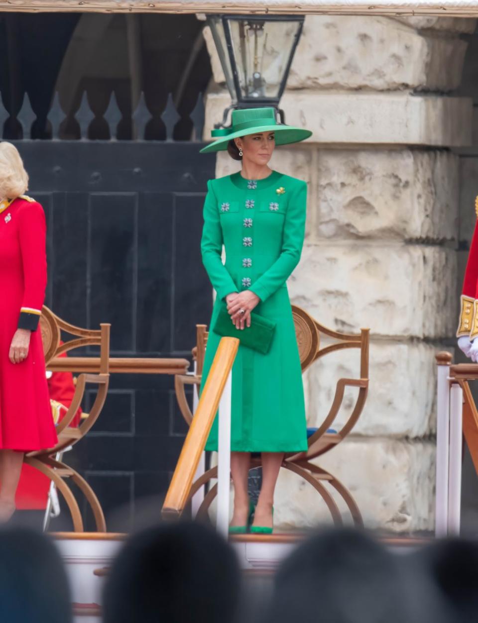 kate trooping the colour 2023