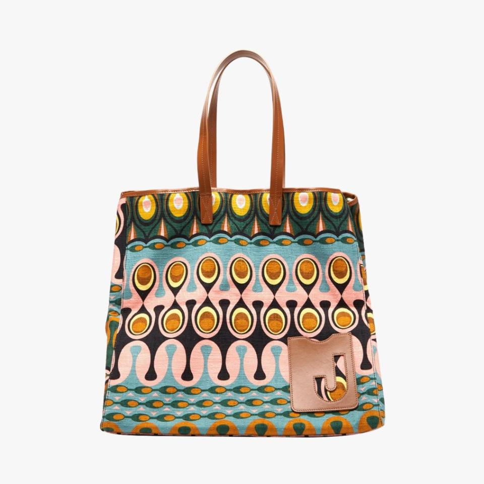 La DoubleJ Big Mama Rio print cotton tote