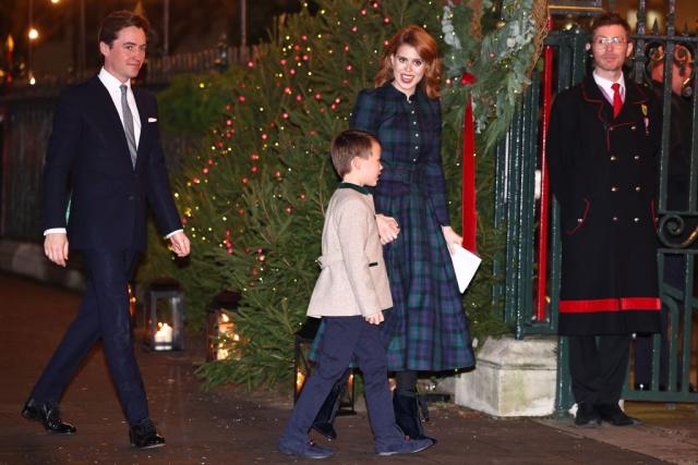 Princesses Beatrice and Eugenie Look Festive at the Together at