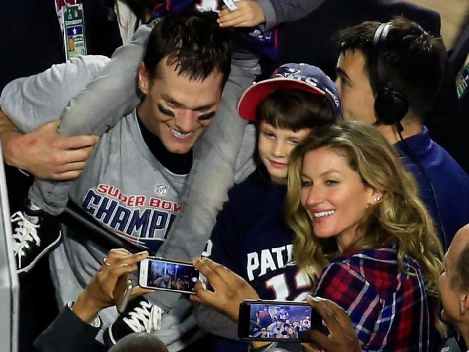 Tom Brady and Gisele Bundchen