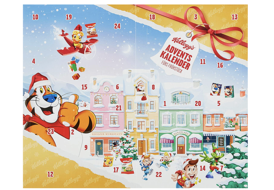 Frühstück-Adventskalender Kelloggs