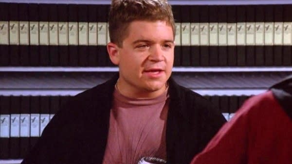 A young Patton Oswalt made a splash in Season 6 of Seinfeld as a video store clerk, before going on to make a name for himself on The King of Queens.