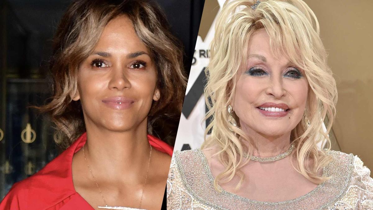 Halle Berry Wins Dolly Parton Challenge With Mind-Blowing Tinder Pic