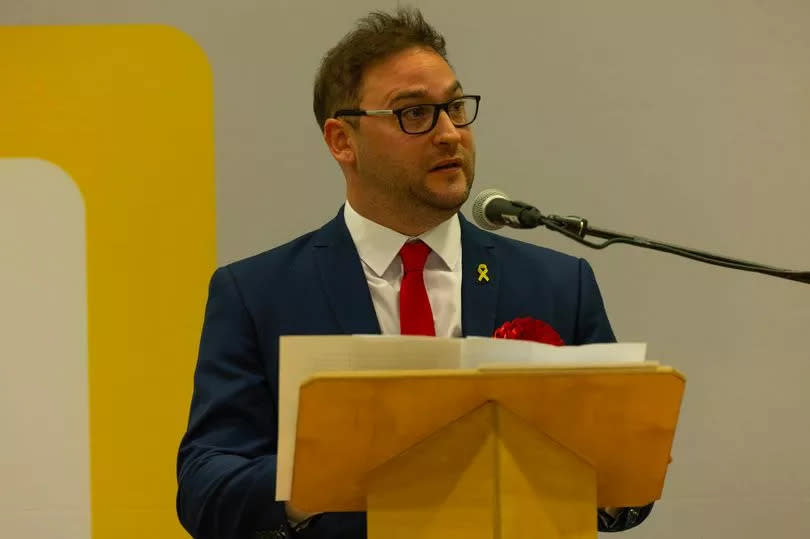 Christian Wakeford won the seat for Labour - five years after being elected for the Tories