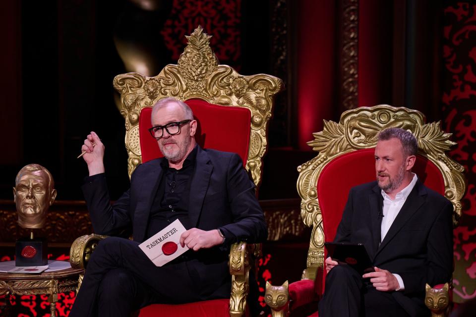 Greg Davies and Alex Horne on Taskmaster season 18