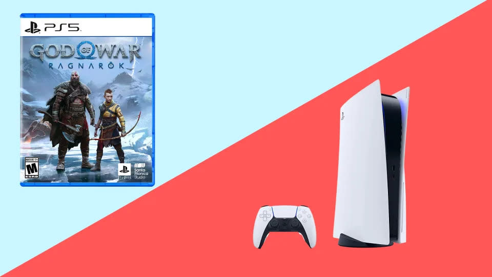 Get the PS5 and have all your friends at your fingertips: Kratos, Crash and many more (photo: Amazon).