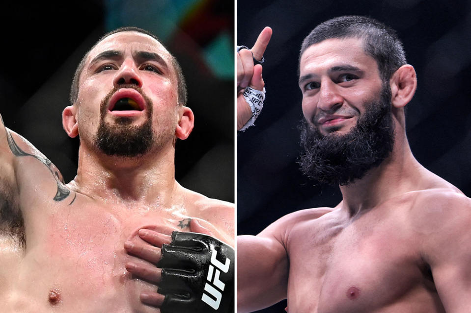 UFC Saudia Arabia battle card introduced with Robert Whittaker vs. Khamzat Chimaev headliner