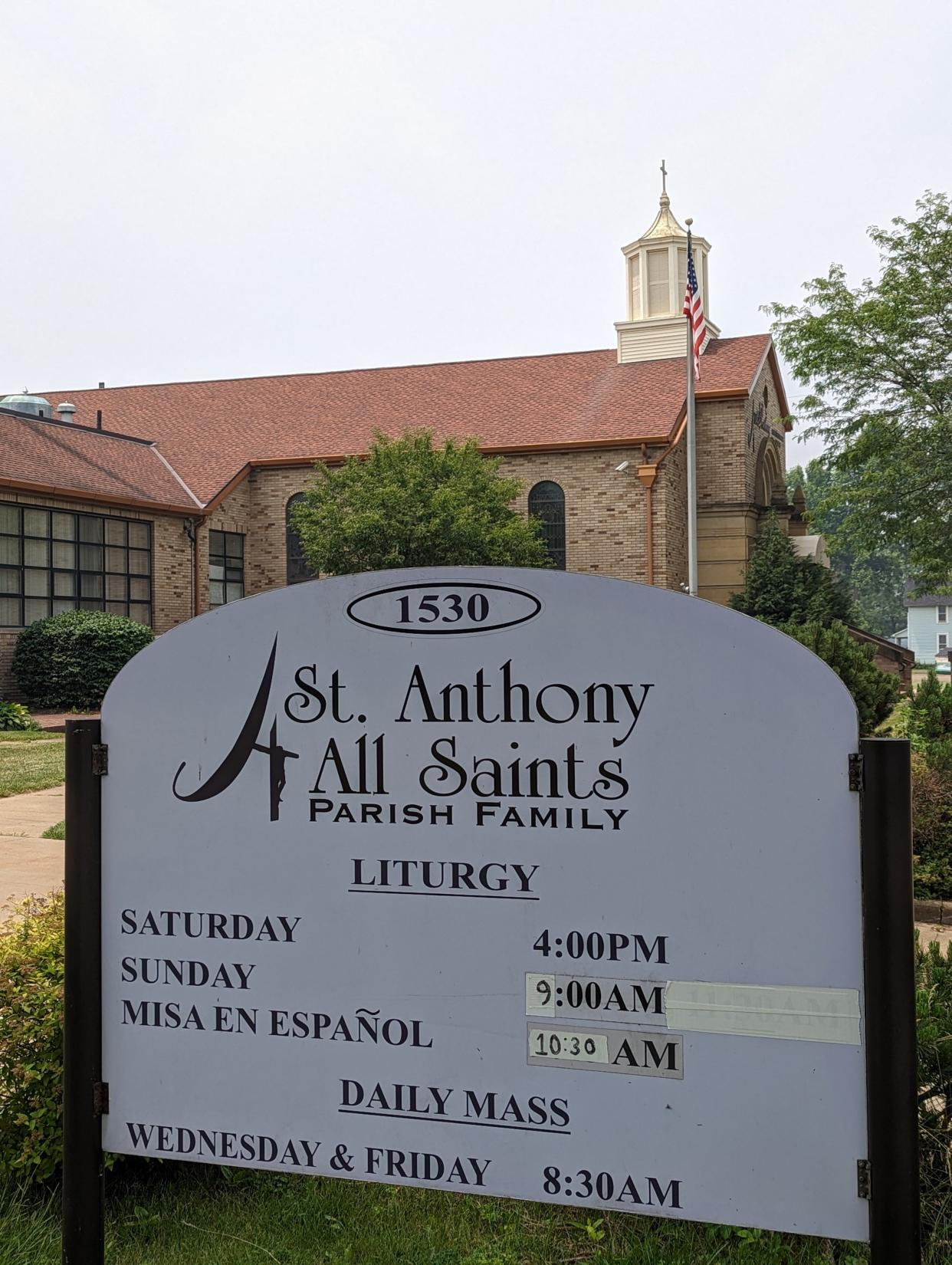 St. Anthony/All Saints Catholic Church now is part of St. Francis of Assisi in Canton.