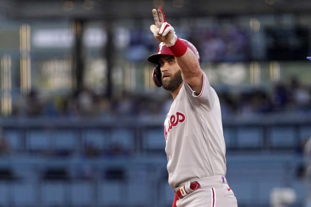 MLB: Bryce Harper back with bang