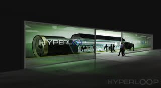 Hyperloop One concept drawing
