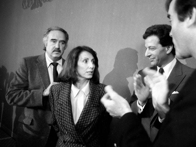 Nancy and Paul Pelosi in 1987