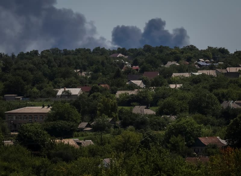 Russia's attack on Ukraine continues, in Donbas region