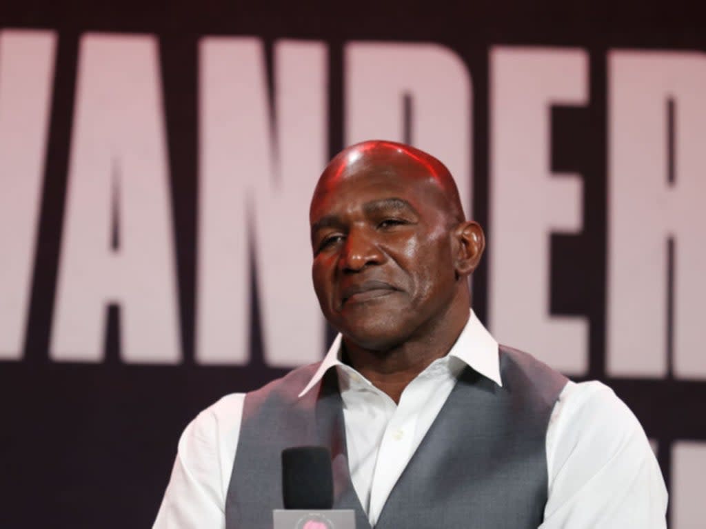 Evander Holyfield returns to the ring this weekend (Getty Images for Triller)