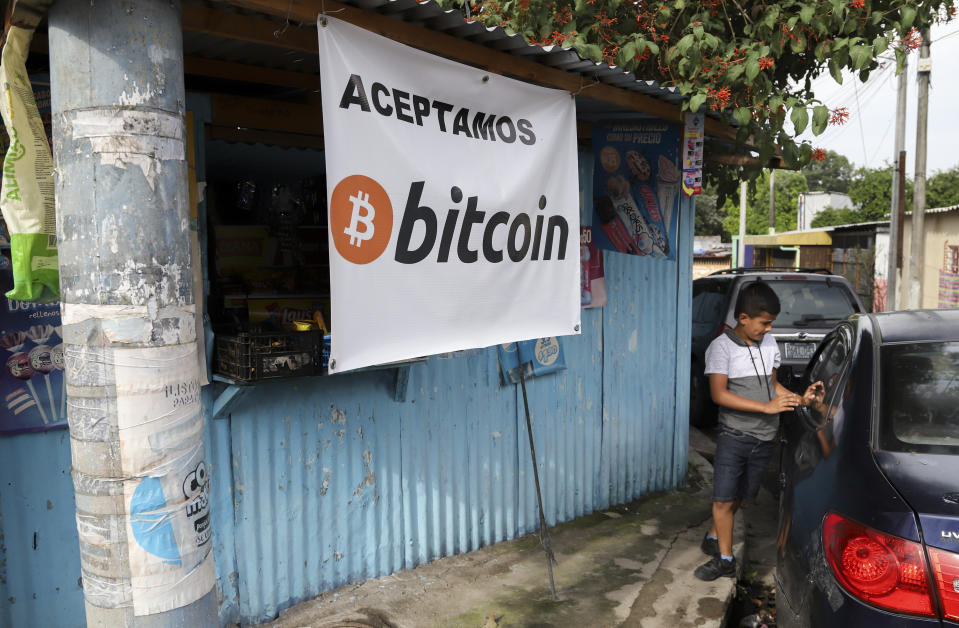Starting 7 September, all businesses in El Salvador must accept payments in Bitcoin, except those lacking the technology to do so. Photo: AP